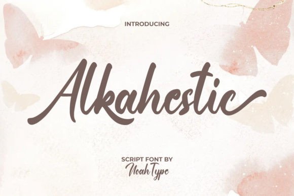 Alkahestic: Elevate Your Visual Design with Stylish Calligraphy