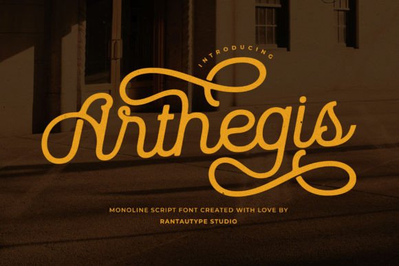Arthegis: Elevating Design with Magical Script Typography
