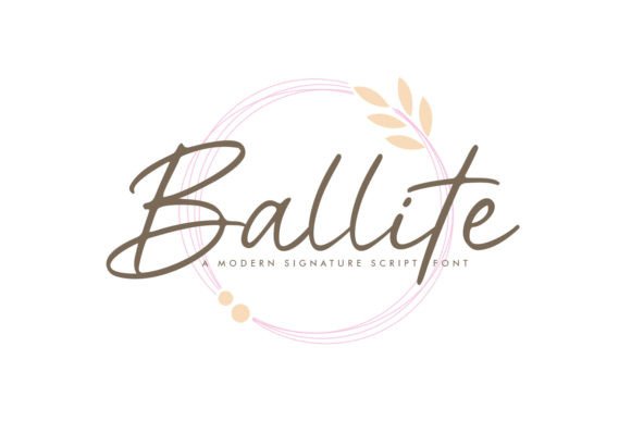 Ballite: Elevate Your Designs with Modern Script Elegance