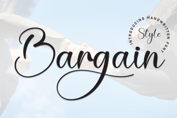 Bargain: Elevating Designs with Elegant Script Typography