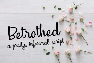 Betrothed: A Hand-Crafted Script for Authentic Design