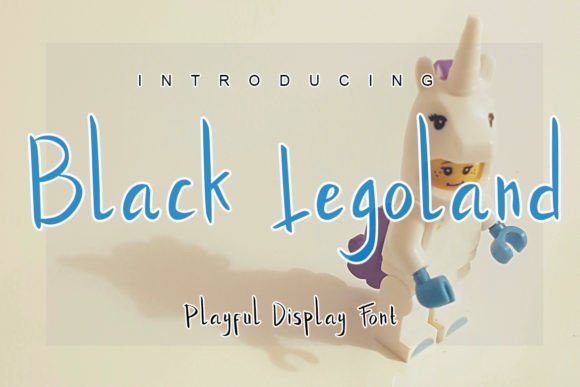 Black Legoland: A Cool Script Font for Modern Design