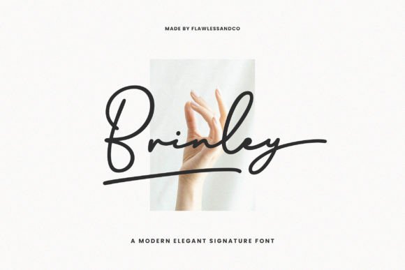 Brinley: The Modern Handwritten Font for Elegant Design