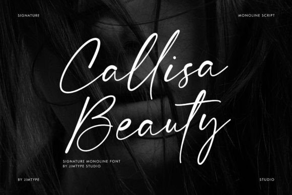 Callisa Beauty: Elevate Your Designs with Captivating Script Typography