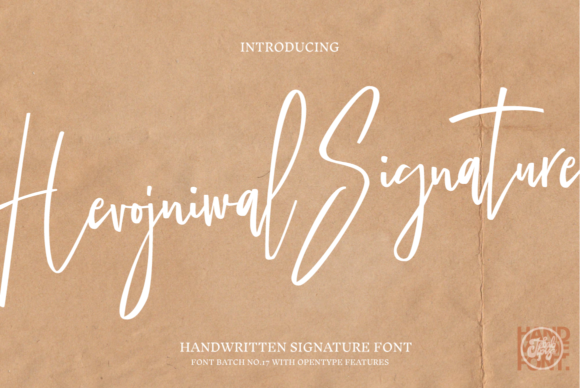 Elevate Your Brand with Hevojniwal Signature Font
