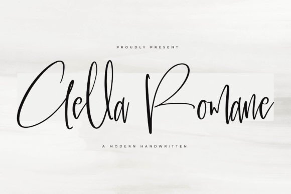 Gella Romane: Elevating Design with Modern Luxury Script