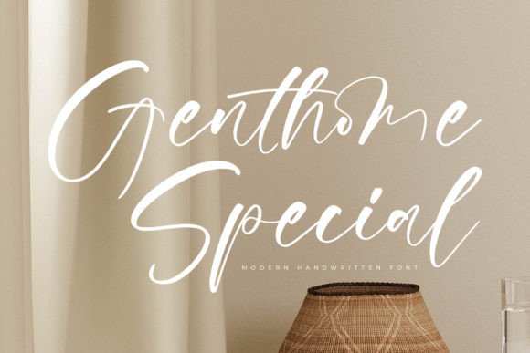 Genthome Special: Elevating Design with Elegant Script