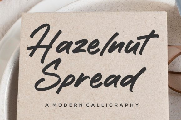 Hazelnut Spread: A Font for Warmth & Charm