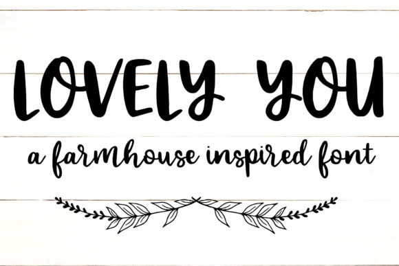 Lovely You: Elevating Design with Whimsical Typography