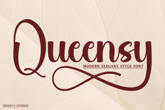 Queensy: The Script Font for Elegant Design