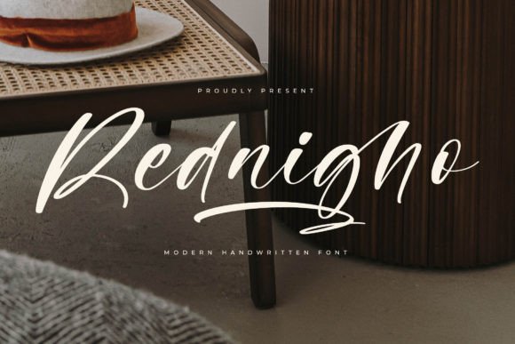 Rednigho: The Script Font That Redefines Elegance in Design
