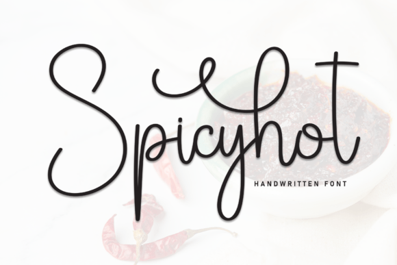 Spicyhot: Elevating Design with Elegant Script Typography