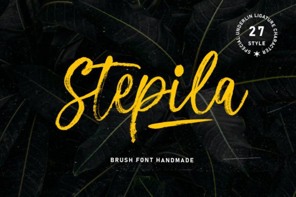 Stepila: Elevating Design with Elegant Script Typography