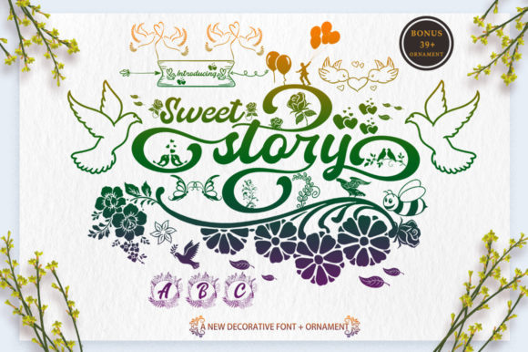 The Whimsical Charm of Sweet Story: A Font for Modern Design